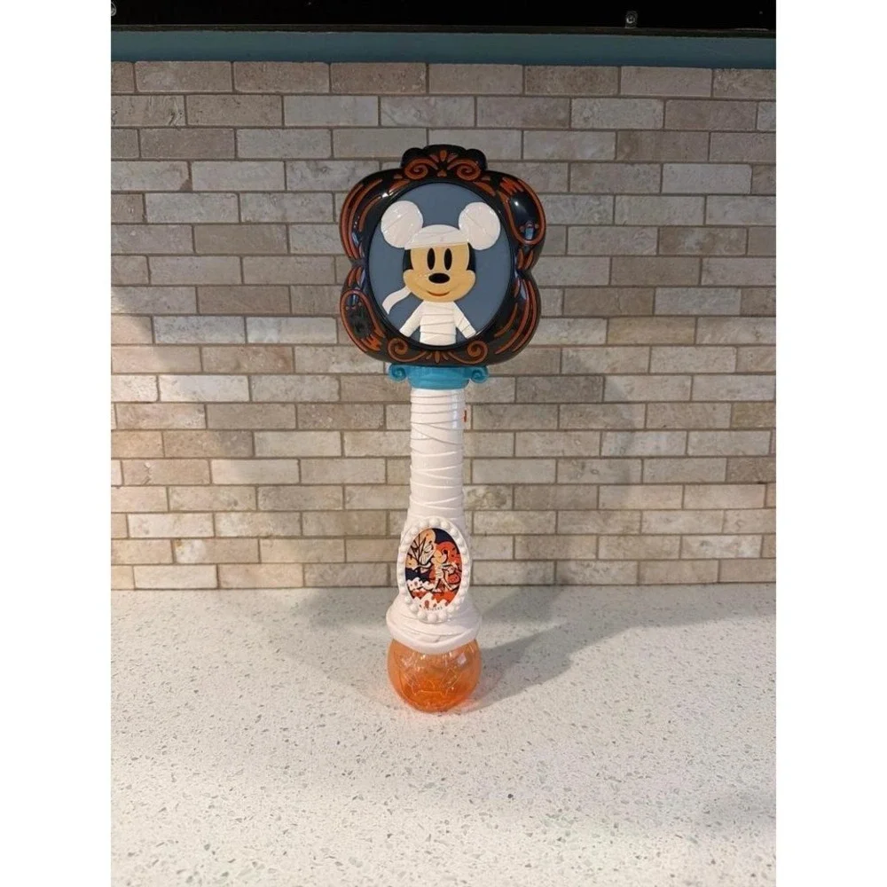 Disney Mickey Mummy Light Up‎ Bubble Blower